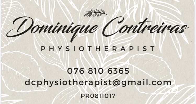 Dominique Contreiras Physiotherapist